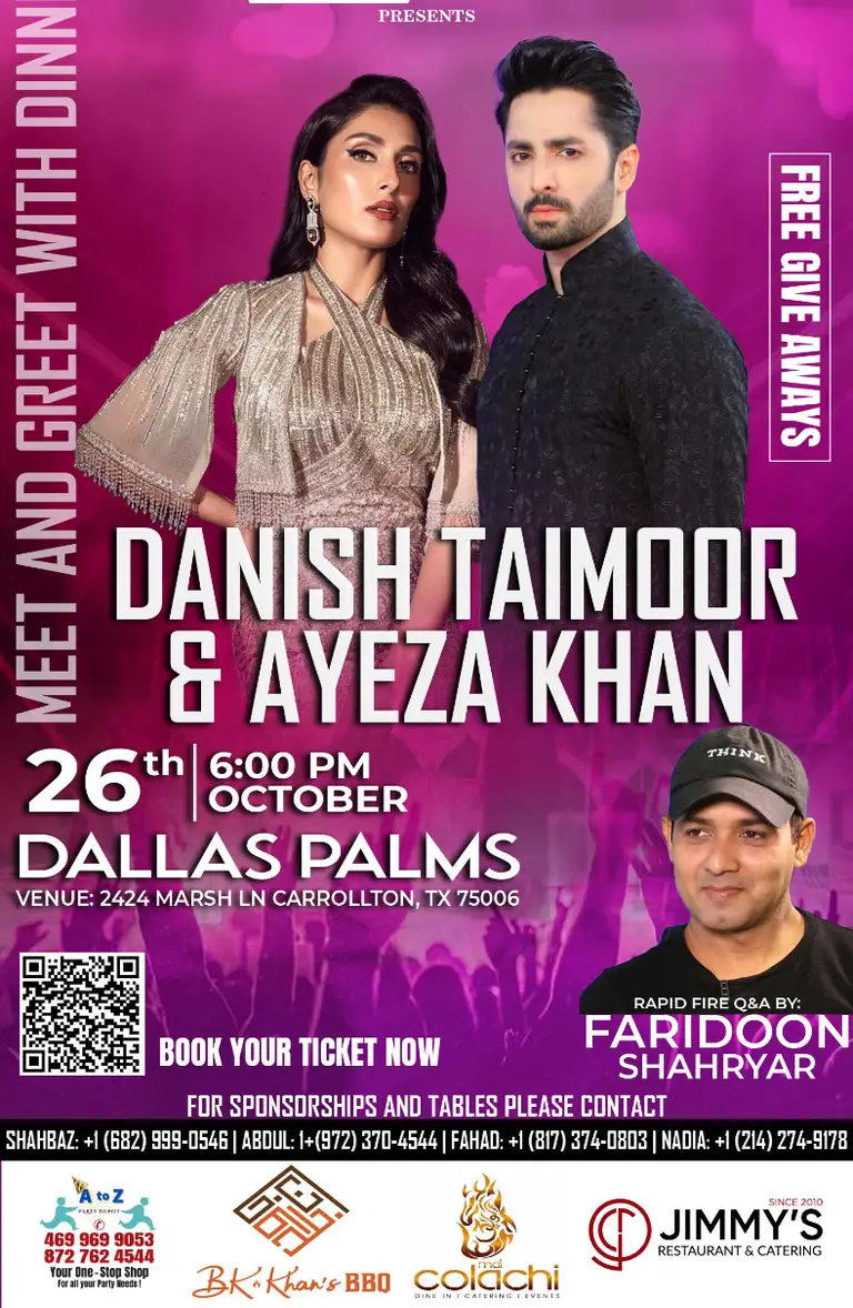 Meet and Greet with Danish Taimoor & Ayeza Khan