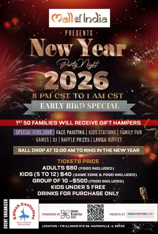 Chicago - New Year's Eve Party in the Mall of India