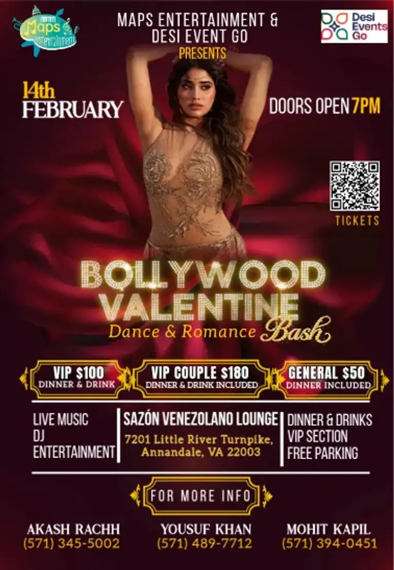 BOLLYWOOD VALENTINE BASH