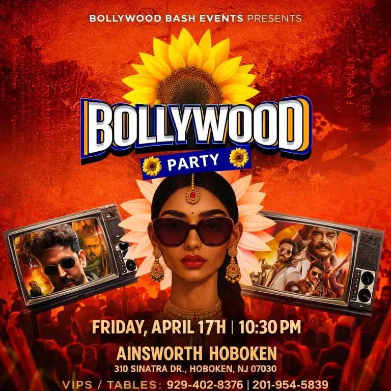 Bollywood Nights Desi Party Ainsworth Hoboken NJ