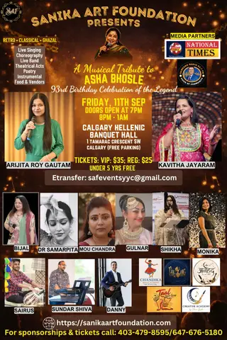 A Musical Tribute to Asha Bhosle