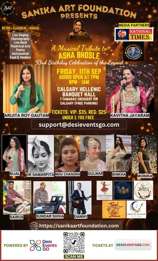 A Musical Tribute to Asha Bhosle