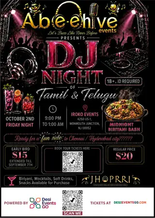 DJ nIght - Tamil and Telugu