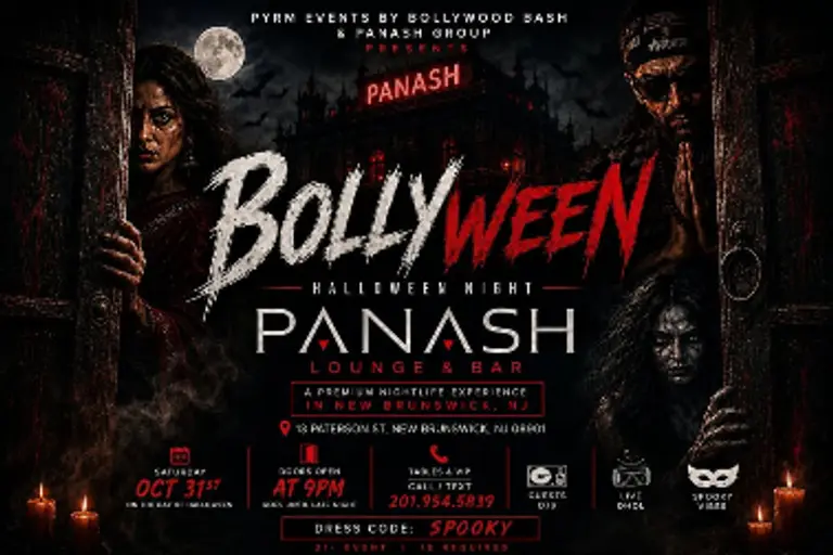 Bollywood Halloween Party in NJ @ PANASH, New Brunswick