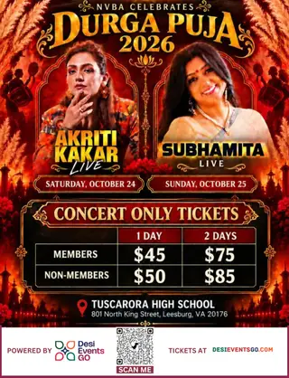 Musical Concert with Akriti Kakar & Subhamita
